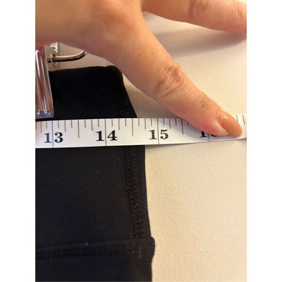 Glyder Leggings black size M mesh bottom - Picture 6 of 9